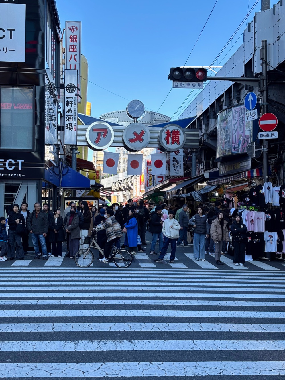 Ueno Ameyoko market entrance