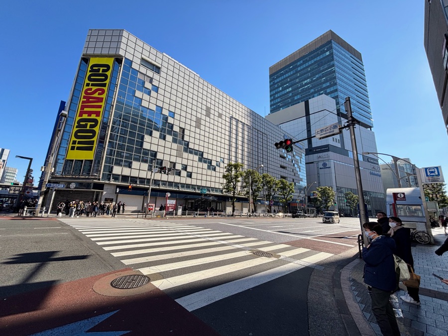 Matsuzakaya Ueno department store facade