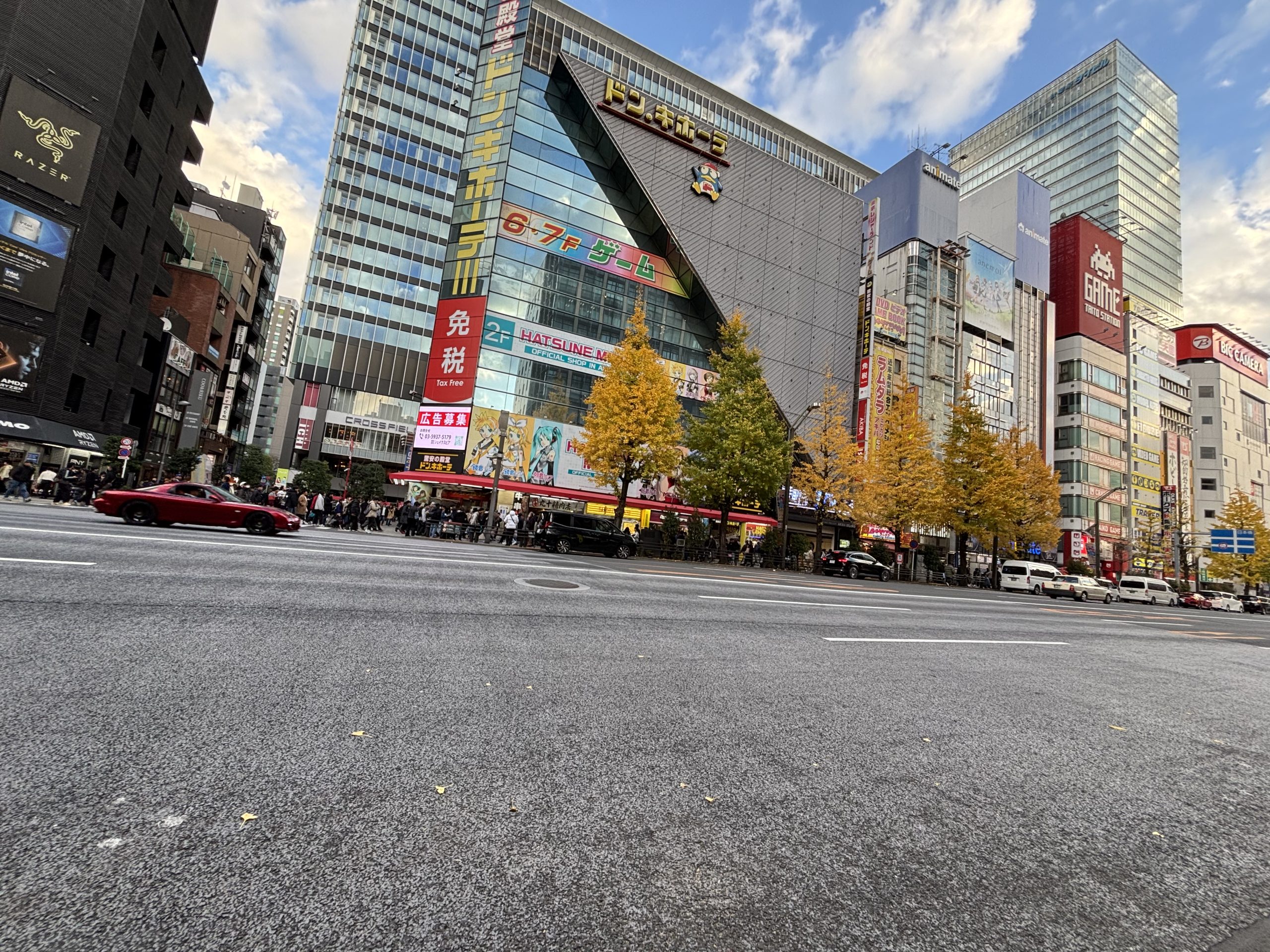 Akihabara Chuo Dori in daylight