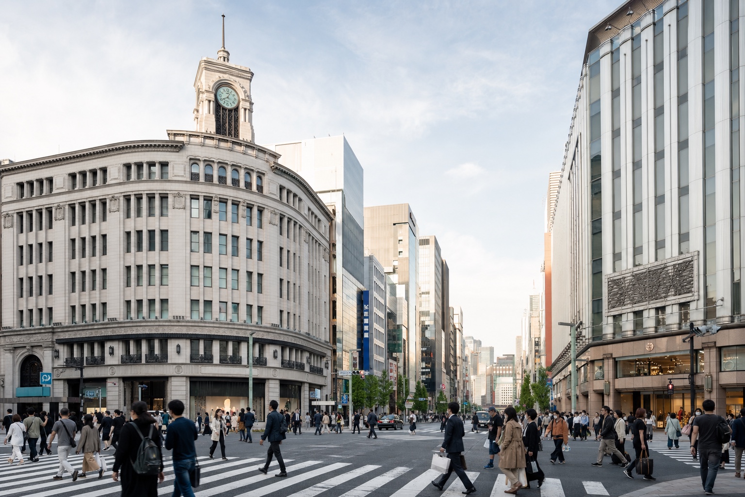 Ginza 4-chome Crossing