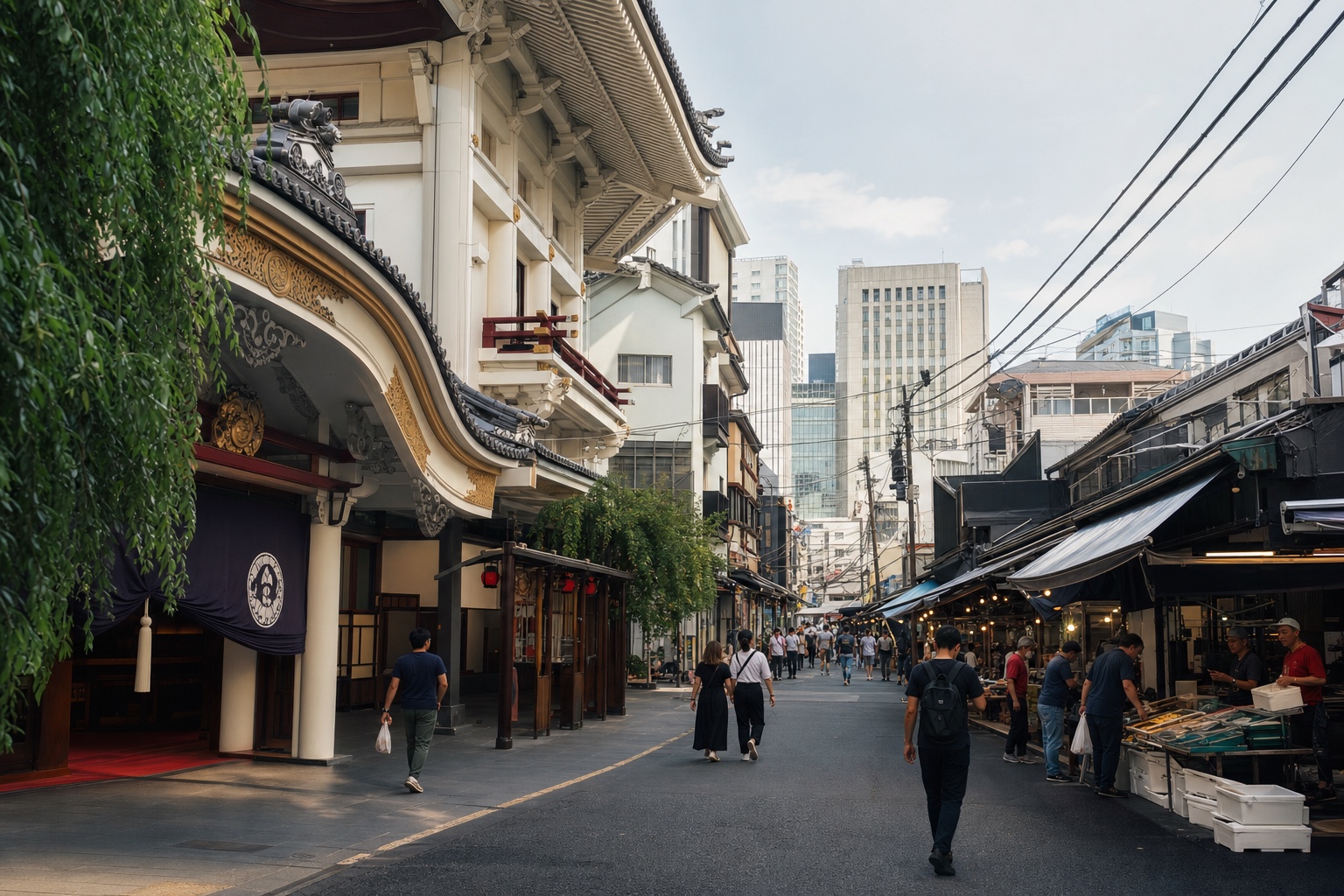 Higashi-Ginza & Tsukiji