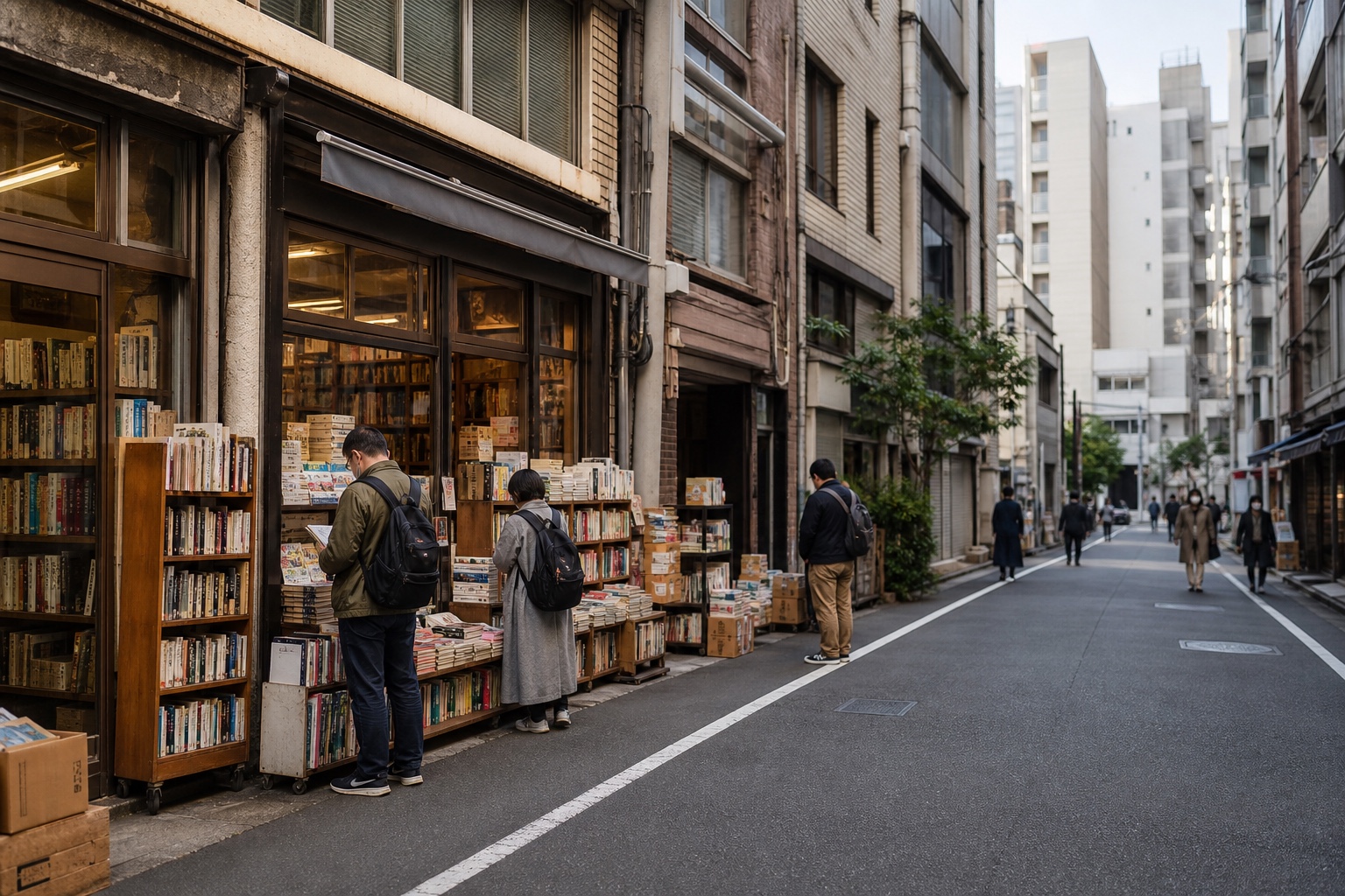 Jimbocho Book Town used-book street in Kanda