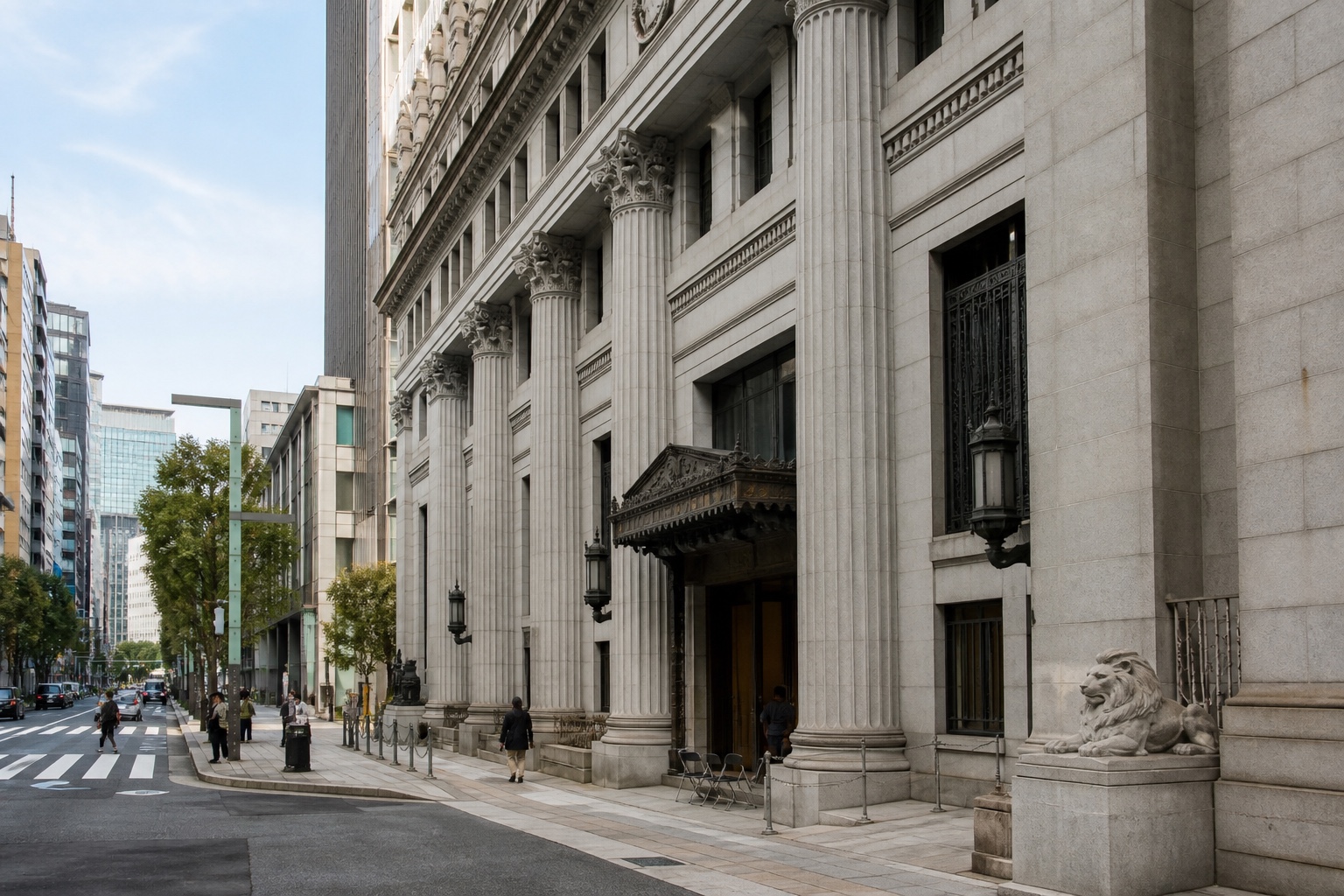 Mitsukoshi Nihonbashi historic department store facade